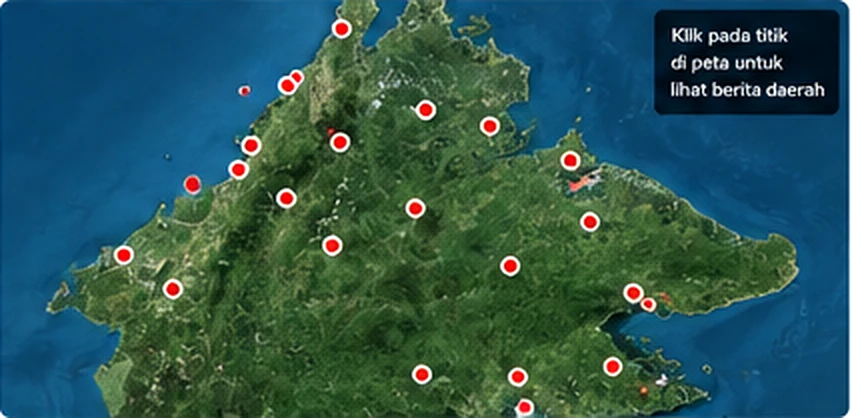 Peta satelit Sabah