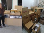 Rokok seludup lebih RM500,000 dirampas, penjaga stor dicekup di Labuan