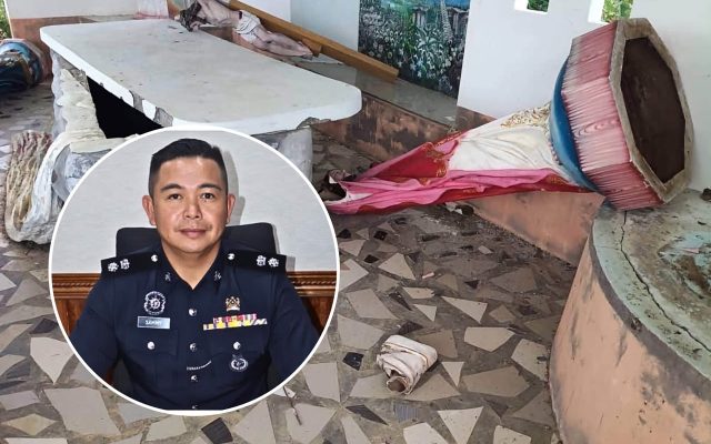 Lima remaja ditahan bantu siasat vandalisme pondok ibadat
