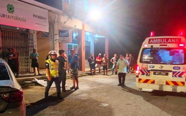 Lelaki ditemui maut, dipercayai terjatuh dari bangunan di Beaufort