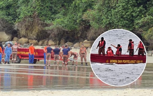 Pelancong China nampak individu dikhuatiri lemas di Pantai Dalit