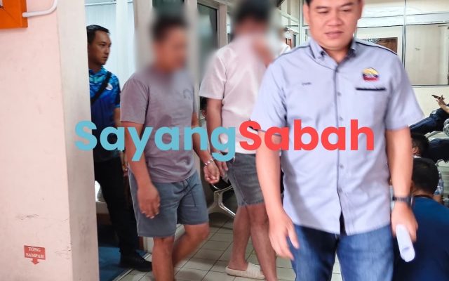 Polis rampas lebih 75kg syabu dalam Proton Saga kelabu, dua suspek disambung reman