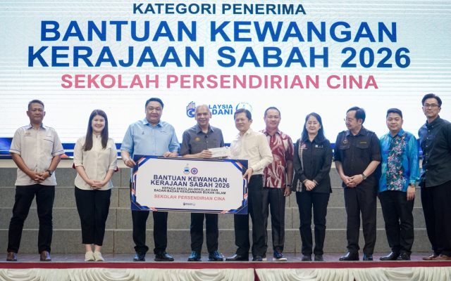 Kerajaan Sabah tingkat bantuan kepada RM90 juta untuk Sekolah Persendirian Cina, Mubaligh dan Badan Keagamaan Bukan Islam