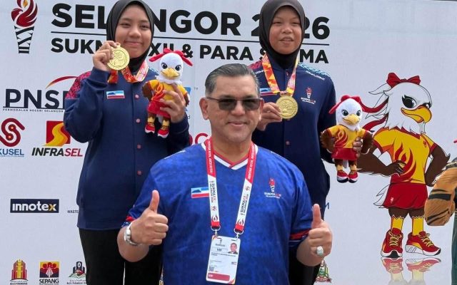 Ketenangan bawa Aina, Leeyana raih emas petanque Sabah