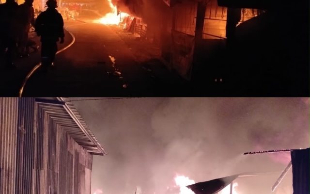 70 lot kedai pakaian bundle musnah terbakar, 350 rumah dan kedai diselamatkan