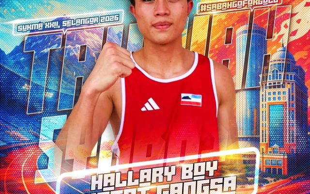 Hallary Boy sumbang gangsa, misi tinju Sabah diteruskan