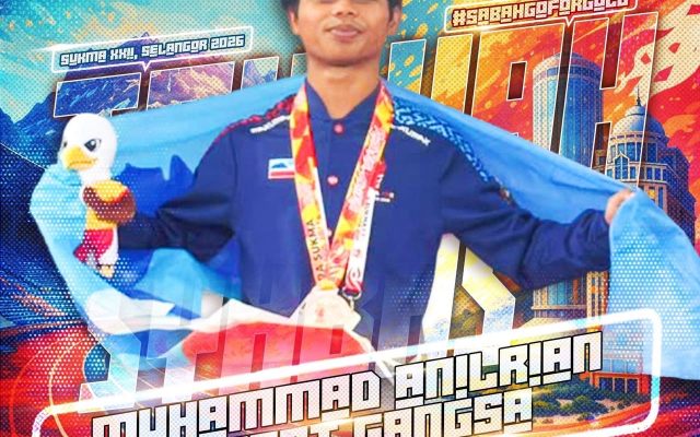 Anilrian hadiahkan gangsa 10m Platform Akuatik Terjun kepada Sabah