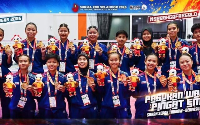 Enam edisi berturut-turut, Sabah kekal juara Sepak Takraw Wanita