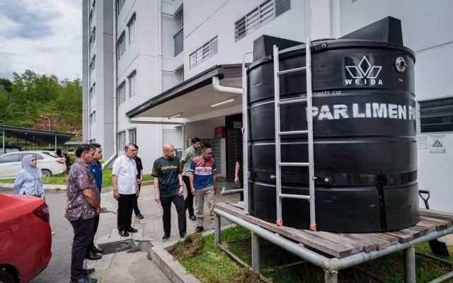 10 tangki baharu legakan penduduk Puncak Gloxinia hadapi gangguan bekalan air