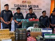 Barang seludup bernilai RM662,088 dirampas dalam lima operasi