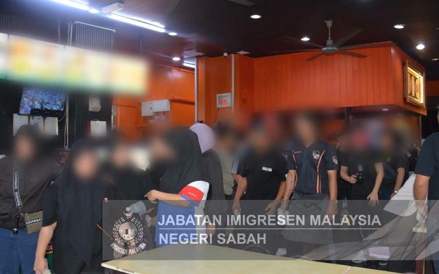 64 warga asing ditahan dalam operasi imigresen