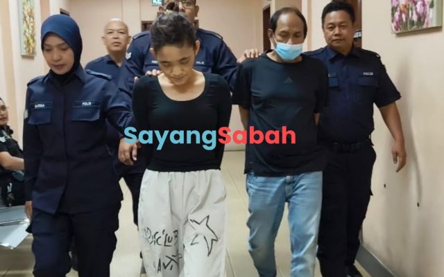 Dua individu didakwa edar 2kg syabu di Kalabakan