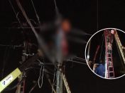 Pekerja elektrik maut terkena renjatan ketika pasang tiang