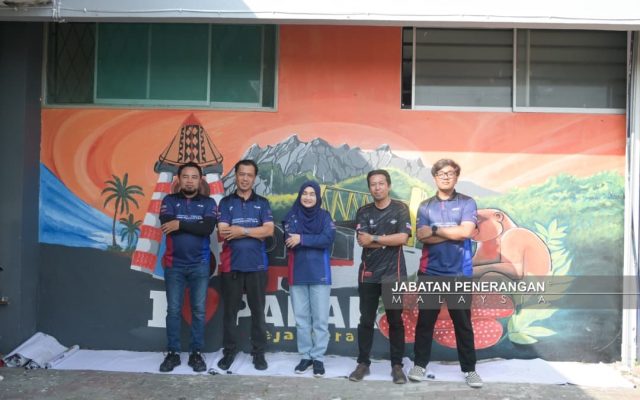 Mural “Papar Sejahtera” Angkat Citra Sosiobudaya Papar