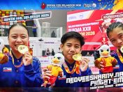 Sabah sapu bersih tiga emas sepak takraw