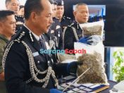 Lebih RM120 juta nilai rampasan dadah di Sabah dilupuskan