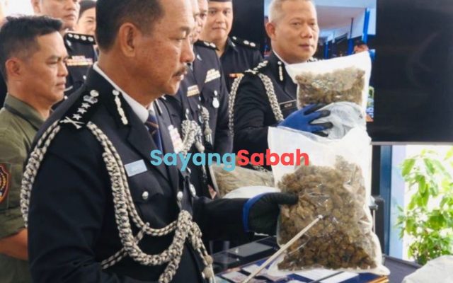 Lebih RM120 juta nilai rampasan dadah di Sabah dilupuskan