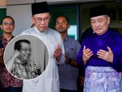 PM Anwar, KM Hajiji rakam ucapan takziah pemergian Karim Bujang