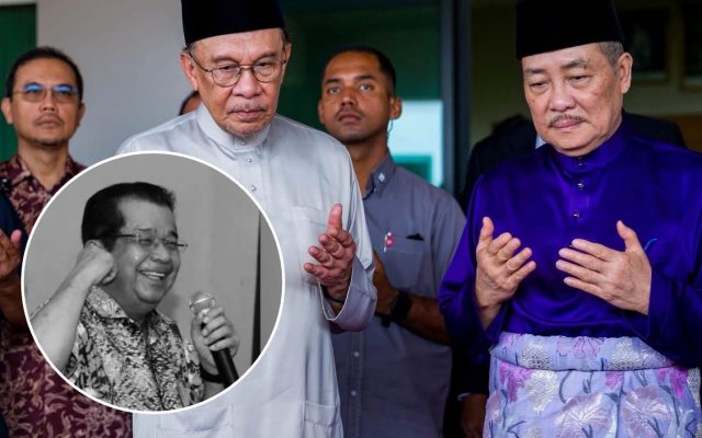 PM Anwar, KM Hajiji rakam ucapan takziah pemergian Karim Bujang