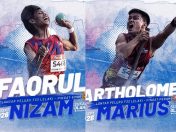 Sabah kuasai podium Lontar Peluru F33, raih emas dan perak