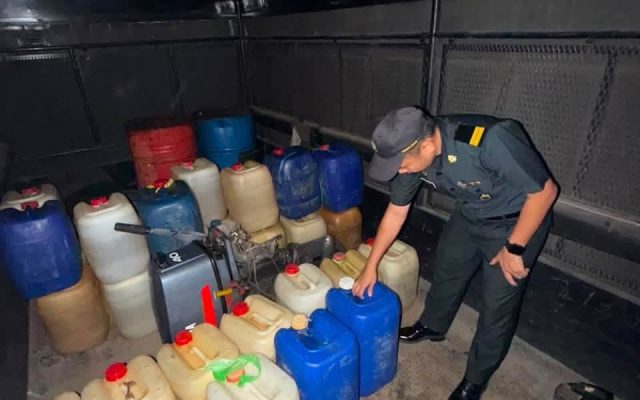 850 liter petrol bernilai RM3,714 dirampas di Semporna