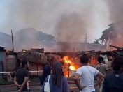 Tiga rumah musnah dalam kebakaran di Kampung Titingan
