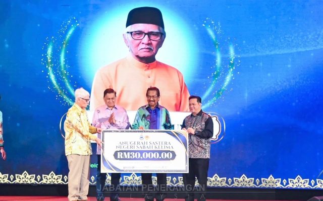 Jamdin Buyong dinobat Sasterawan Negeri Sabah Ke-5