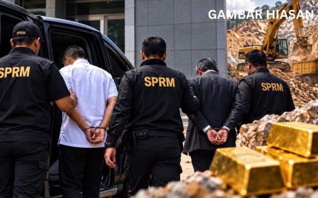SPRM Sabah tahan penjawat awam, bekas CEO disyaki terlibat rasuah perlombongan emas