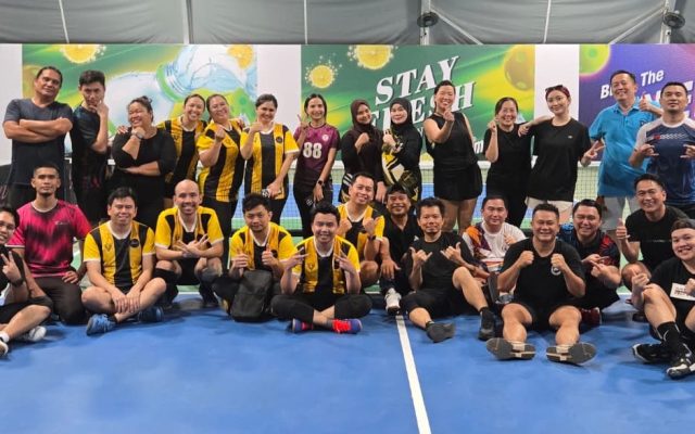 MedCommKK ungguli aksi persahabatan pickleball