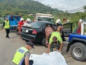 Empat maut, pemandu lori cedera ringan dalam kemalangan di Telupid