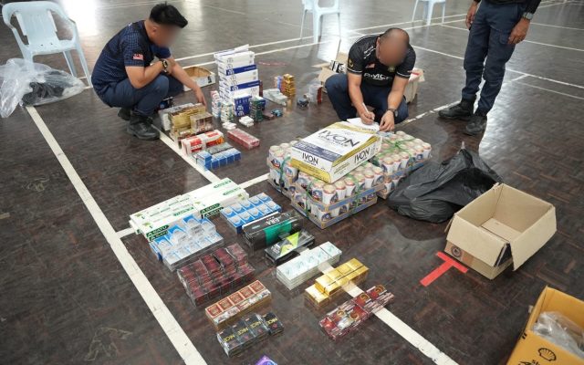 ESSCOM bongkar tiga lokasi simpan rokok, arak tidak bercukai di Beluran