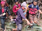 Lelaki hilang ketika cari lokan ditemukan maut, dipercayai dibaham buaya