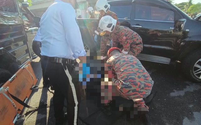 Lelaki 44 tahun maut dalam kemalangan lapan kenderaan