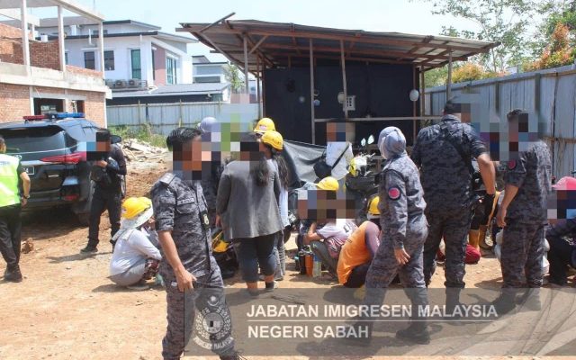 133 PATI termasuk 27 kanak-kanak ditahan