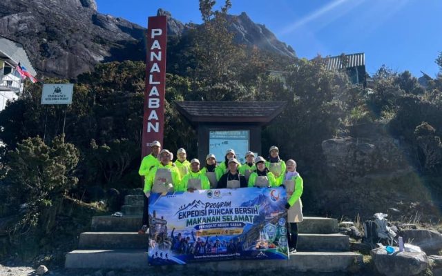 JKNS perkasa keselamatan makanan di Gunung Kinabalu