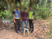 Penceroboh kebun ‘kantoi’ bawa senapang angin guli buatan sendiri