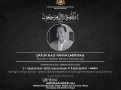 ‘Banyak jasa dan bakti kepada rakyat, negeri Sabah’ – Armizan rakam takziah pemergian Yahya Lampong
