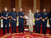 Ketua Menteri terima kunjungan hormat pimpinan baharu PDRM Sabah