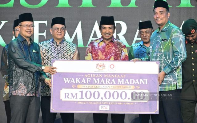 Nilai wakaf Sabah meningkat, 1,200 pewakaf direkodkan