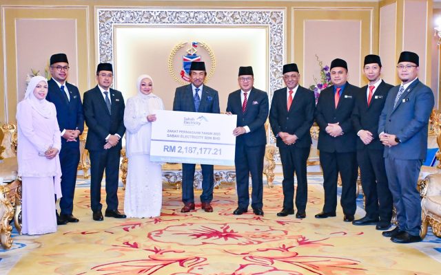 Sabah Electricity&nbsp;serah zakat perniagaan RM2.18 juta