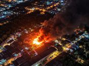 16 rumah tidak kekal musnah dalam kebakaran di Tawau