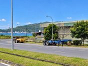 Ewon mahu larangan parkir treler di Jalan Pelabuhan Sepanggar dikuatkuasakan