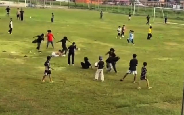 12 remaja lelaki ditahan susulan video pergaduhan tular di Kunak