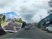 Gambar jalan bertampal di Inanam tular rupanya hasil janaan AI