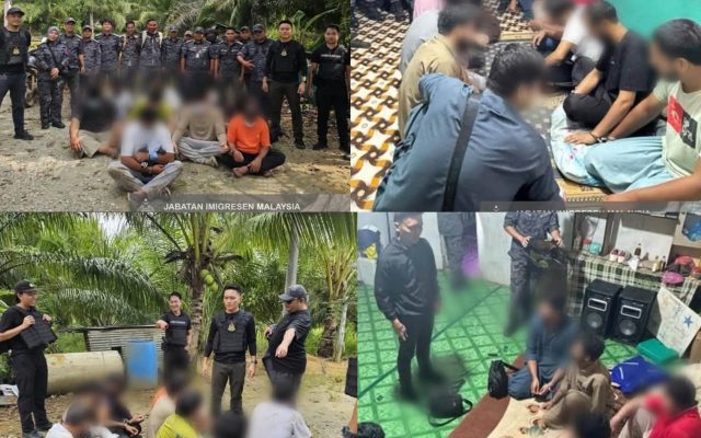 82 PATI ditahan dalam 12 operasi di lima daerah