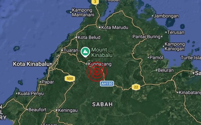 Gempa bumi lemah 3.5 magnitud gegar Panginatan, Ranau