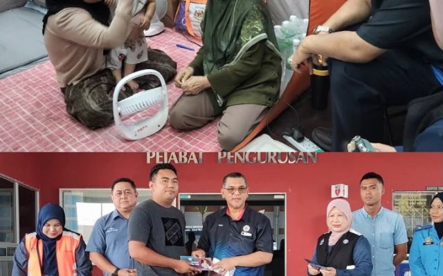 69 KIR mangsa kebakaran Batu 2 terima bantuan tunai