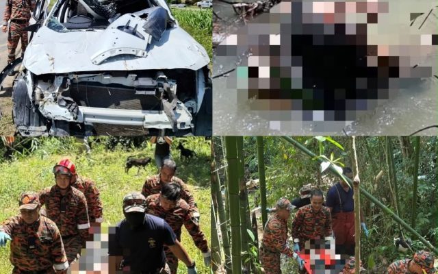 Lelaki maut, ditemukan 2km dari lokasi Honda WR-V terbabas