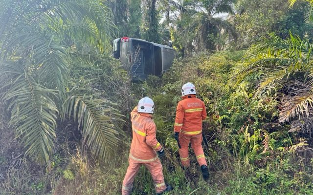 Warga emas maut motosikal bertembung Hilux di Semporna