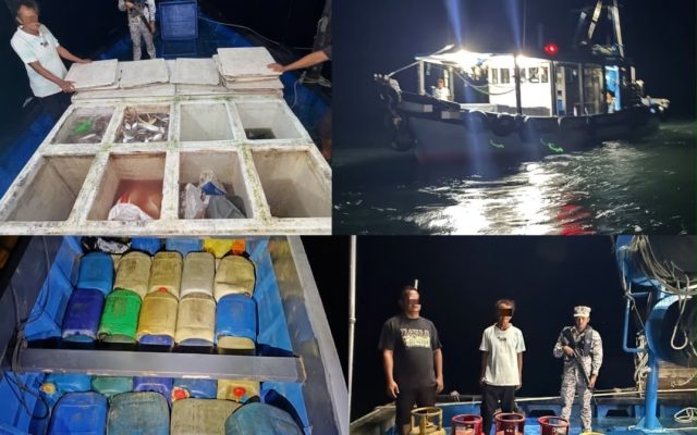 10 individu ditahan, rampasan lebih RM508,000 di Sandakan